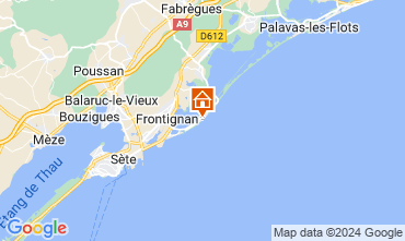 Mapa Frontignan Apartamento 125024