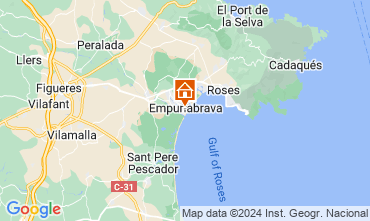 Mapa Empuriabrava Villa 121052