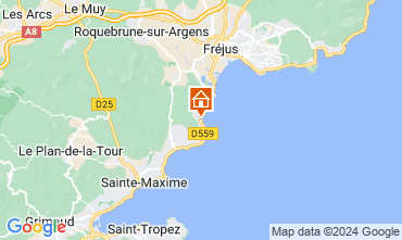 Mapa Saint Aygulf Apartamento 125075