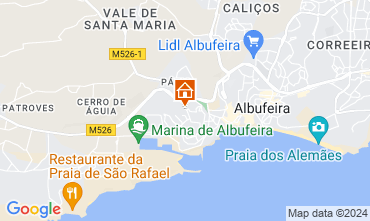 Mapa Albufeira Apartamento 129127