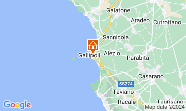 Mapa Gallipoli Apartamento 118348