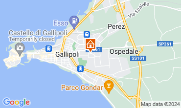 Mapa Gallipoli Apartamento 118348