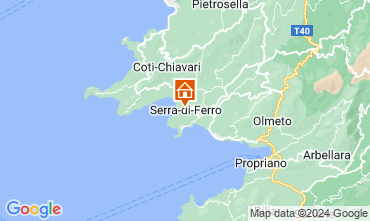 Mapa Serra-di-Ferro Apartamento 128341