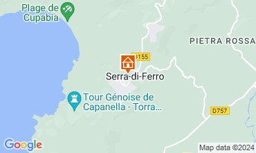 Mapa Serra-di-Ferro Apartamento 128341