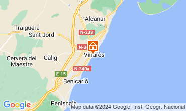 Mapa Vinaroz Apartamento 85105