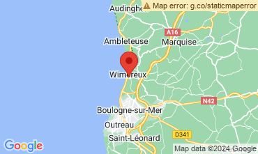 Mapa Wimereux Apartamento 108853