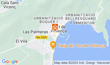 Mapa Puerto Pollensa Apartamento 69561