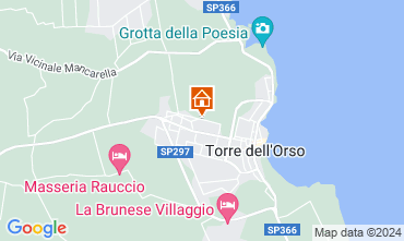 Mapa Torre dell'Orso Apartamento 109024