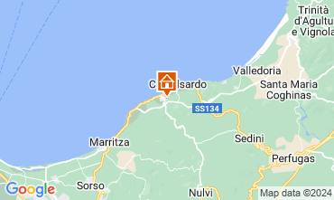 Mapa Castelsardo Apartamento 128542