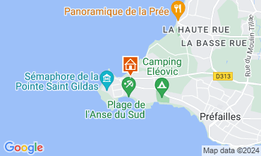 Mapa Prfailles Bungalow 128585