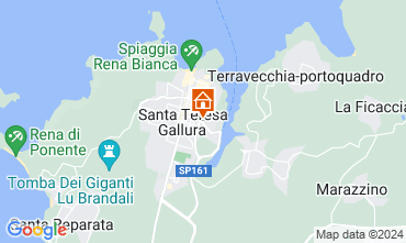 Mapa Santa Teresa di Gallura Apartamento 98963