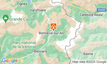 Mapa Bonneval sur Arc Estudio 474