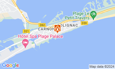 Mapa Carnon Plage Apartamento 125240