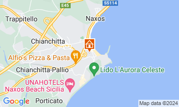 Mapa Giardini Naxos Apartamento 127480