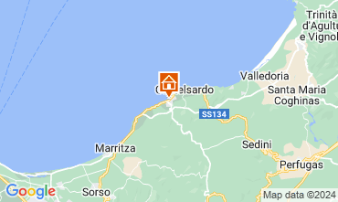 Mapa Castelsardo Apartamento 115710