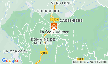 Mapa La Croix Valmer Villa 62547