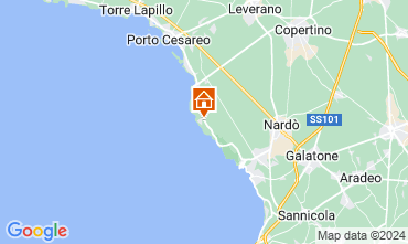 Mapa Porto Cesareo Villa 78087