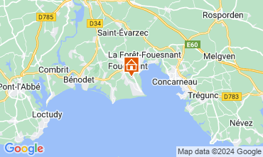 Mapa Fouesnant Casa 113365