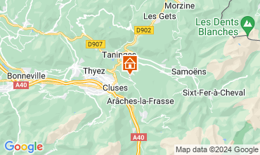 Mapa Les Carroz d'Araches Chalet 642