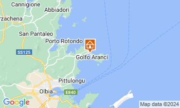 Mapa Golfo Aranci Apartamento 53823