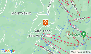 Mapa Les Arcs Estudio 155