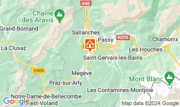 Mapa Combloux Chalet 912