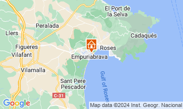 Mapa Empuriabrava Apartamento 94510