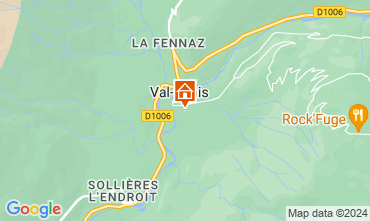 Mapa Termignon la Vanoise Apartamento 74406