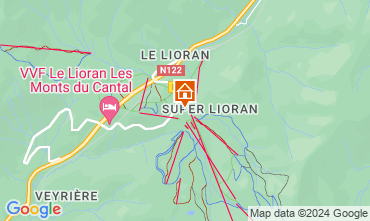 Mapa Le Lioran Estudio 115314