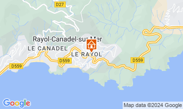 Mapa Rayol Canadel sur Mer Apartamento 117673