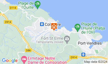 Mapa Collioure Apartamento 102966