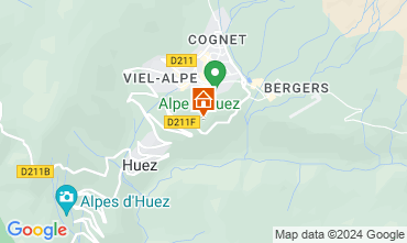 Mapa Alpe d'Huez Apartamento 117471