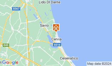 Mapa Milano Marittima Apartamento 119316