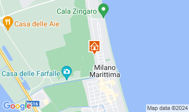 Mapa Milano Marittima Apartamento 119316