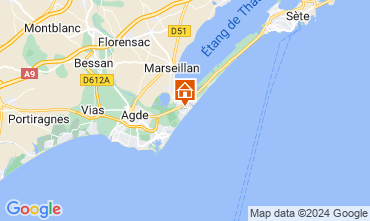 Mapa Marseillan Apartamento 124636