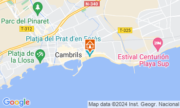 Mapa Cambrils Apartamento 69014