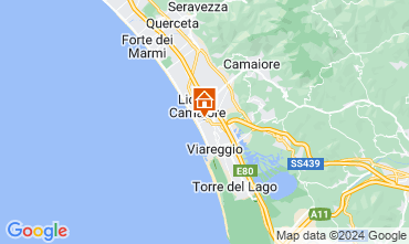 Mapa Viareggio Apartamento 44861