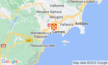 Mapa Cannes Apartamento 88211