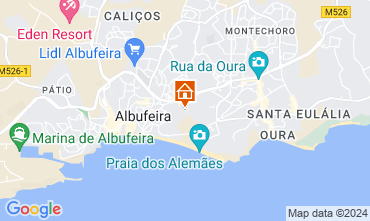 Mapa Albufeira Apartamento 36755