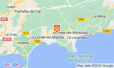 Mapa La Londe-les-Maures Mobil home 126303