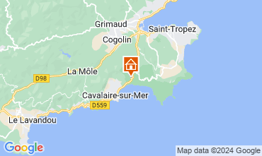 Mapa Saint Tropez Apartamento 84827