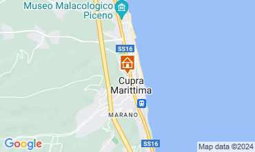 Mapa Cupra Marittima Apartamento 90461