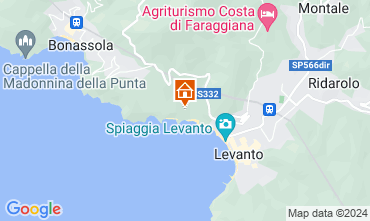 Mapa Levanto Apartamento 75601