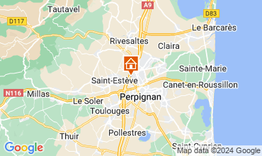 Mapa Perpignan Casa 126285