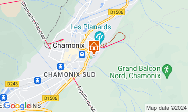 Mapa Chamonix Mont-Blanc Apartamento 127823