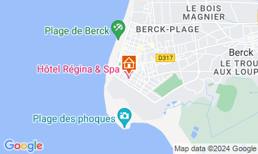 Mapa Berck-Plage Apartamento 128786