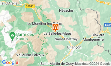 Mapa Serre Chevalier Apartamento 106783