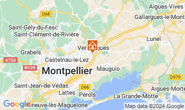 Mapa Montpellier Villa 127085