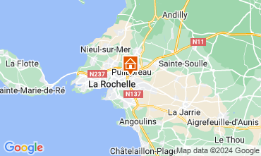 Mapa La Rochelle Apartamento 64821