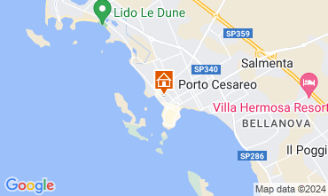 Mapa Porto Cesareo Apartamento 128934